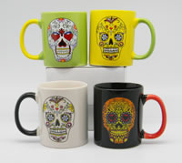 Day of the Dead 4 Coffee Mug Set